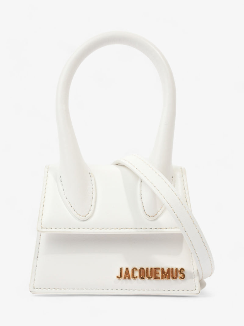  Jacquemus Le Chiquito White Leather