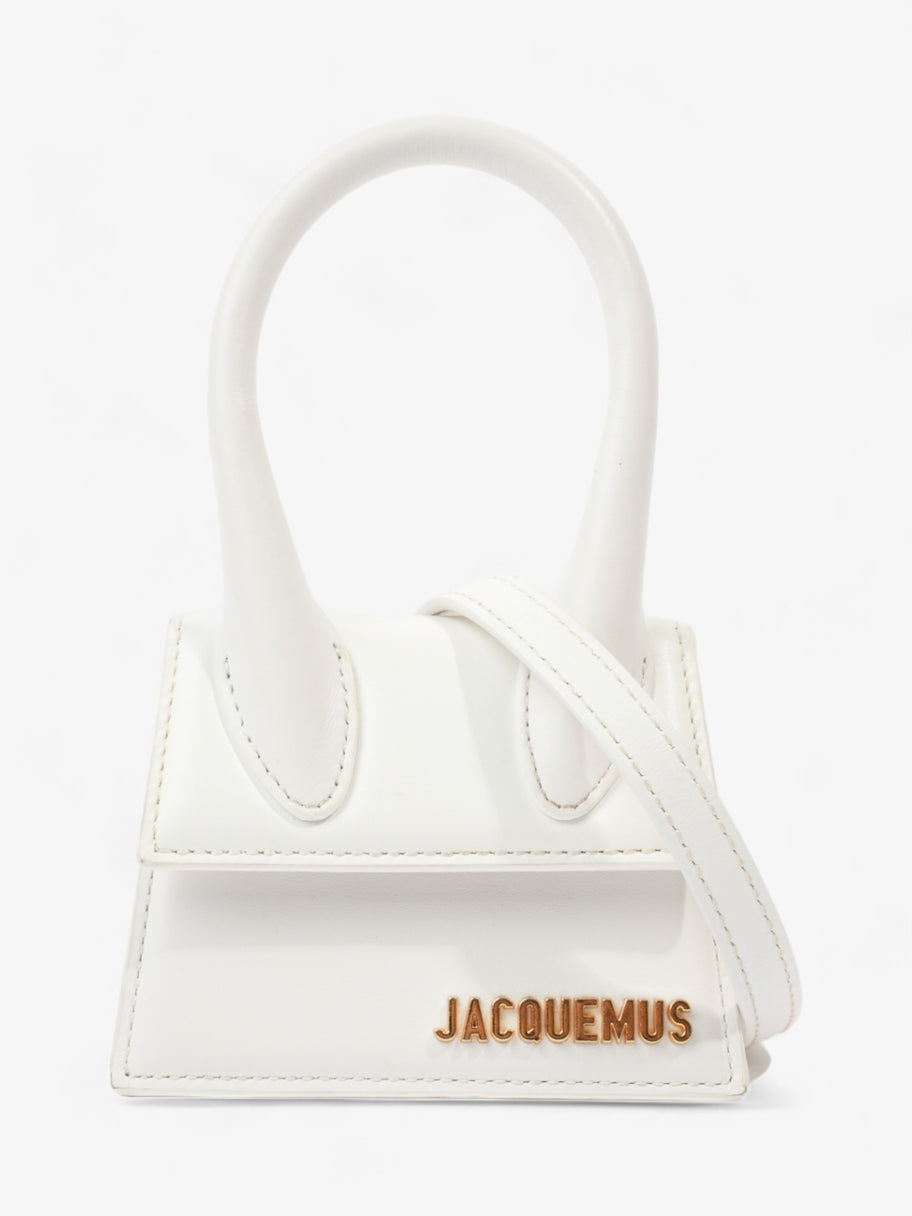 Jacquemus Le Chiquito White Leather Image 1