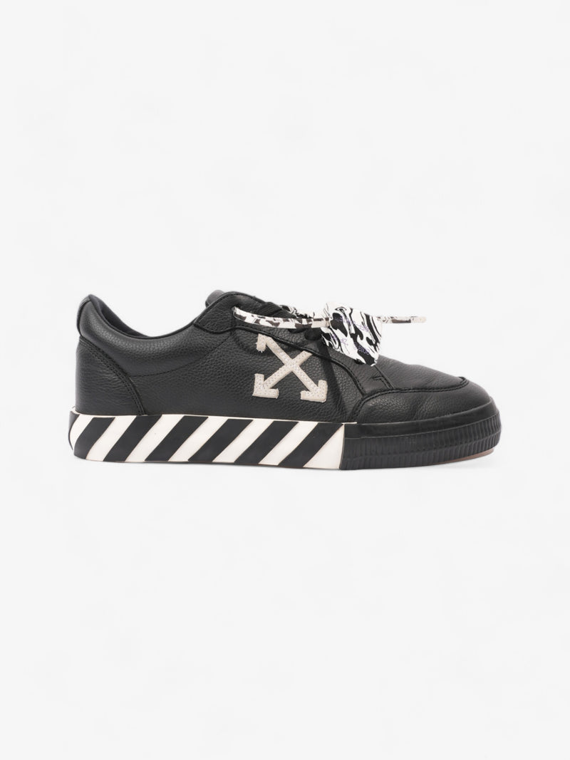  Off White Vulcanized Sneakers Black / White Leather EU 43 UK 9