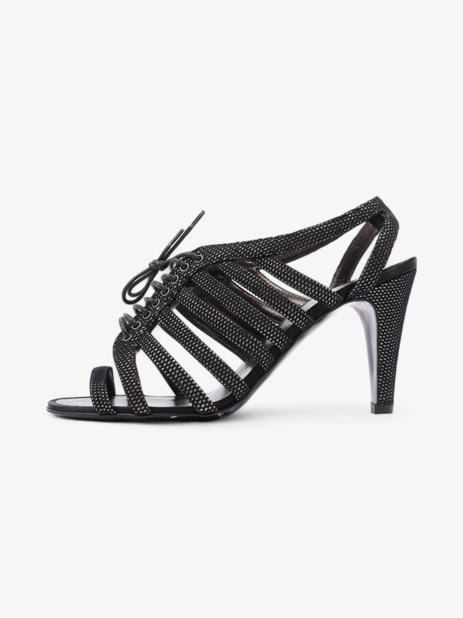 Gladiator Sandals 90mm Black Leather EU 37.5 UK 4.5 Image 5