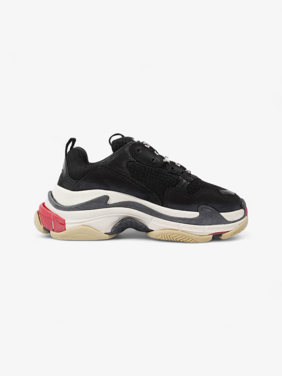 Balenciaga Triple S Black / White / Red Mesh EU 41 UK 8 Image 4