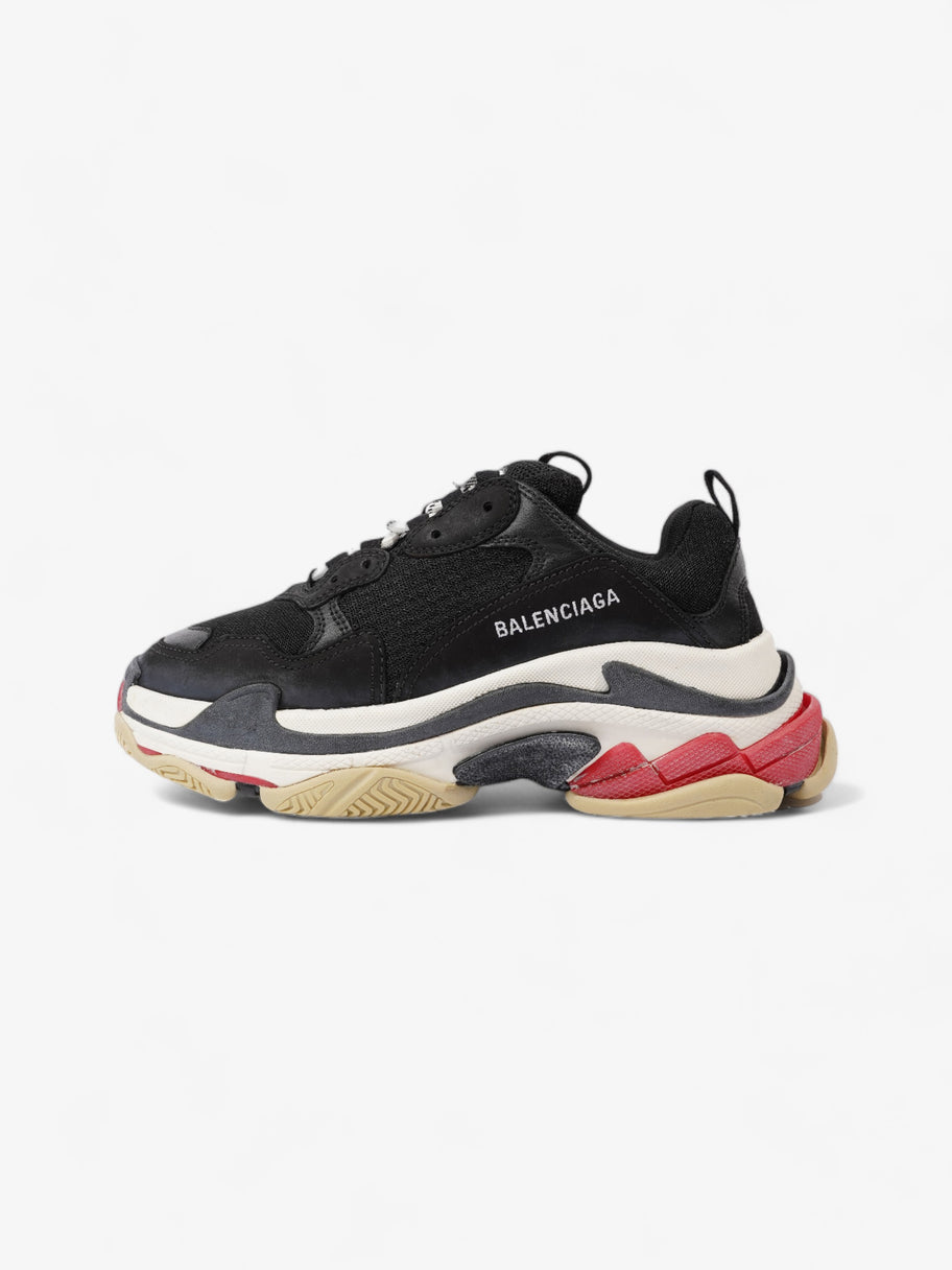 Balenciaga Triple S Black / White / Red Mesh EU 41 UK 8 Image 5