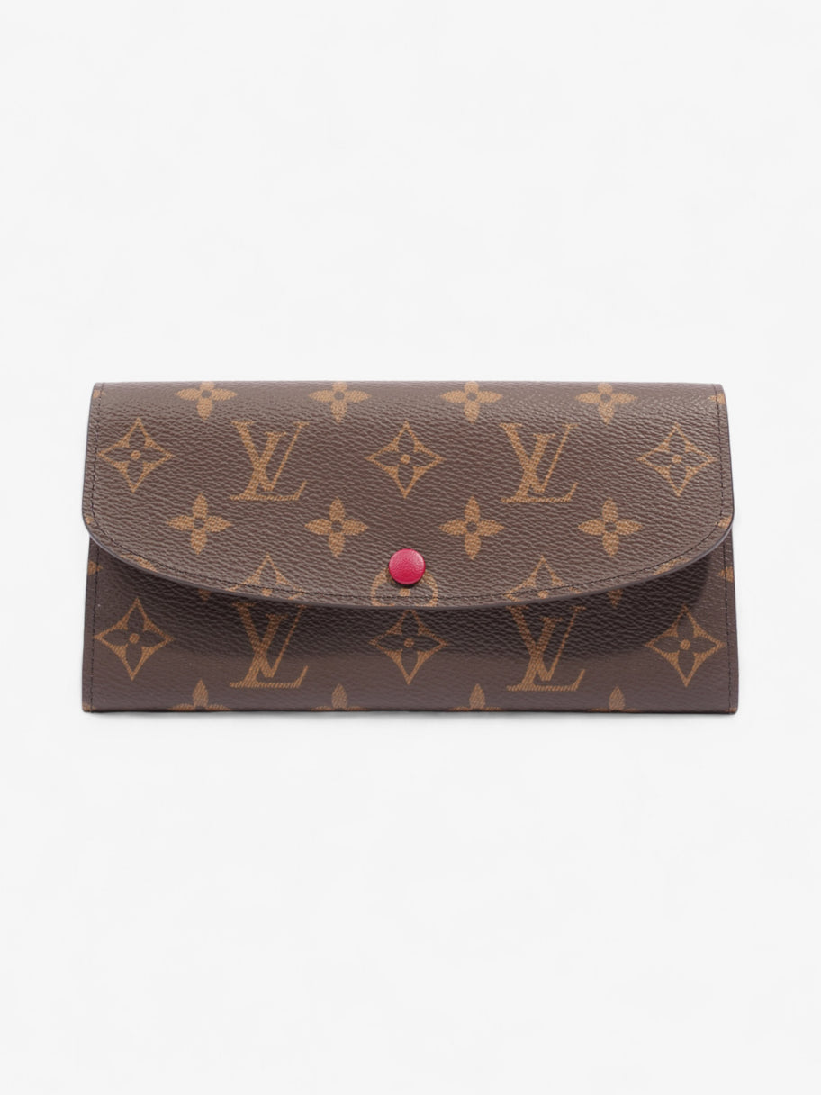 Louis Vuitton Emilie Wallet Monogram / Fuschia Coated Canvas Image 1