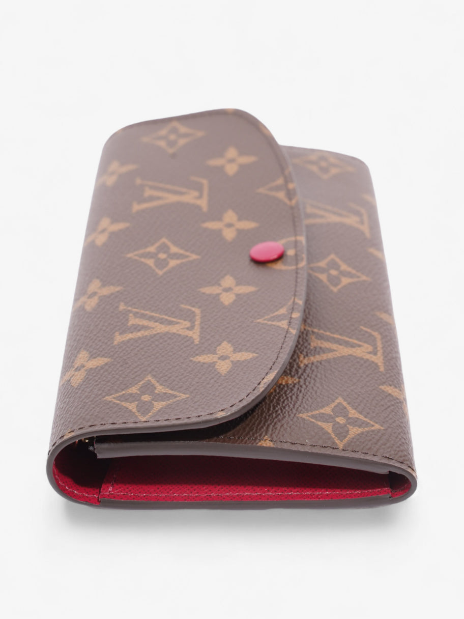 Louis Vuitton Emilie Wallet Monogram / Fuschia Coated Canvas Image 4