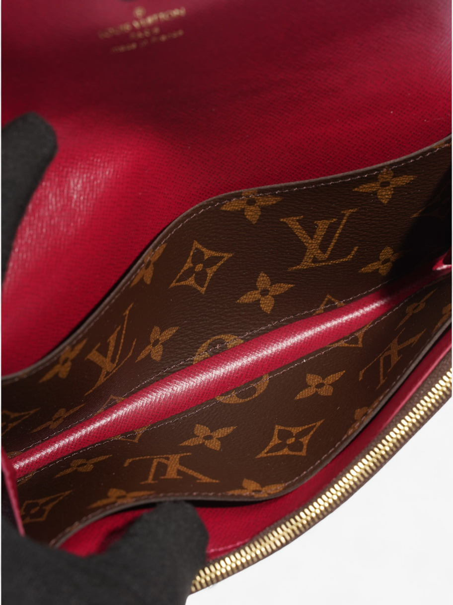 Louis Vuitton Emilie Wallet Monogram / Fuschia Coated Canvas Image 7