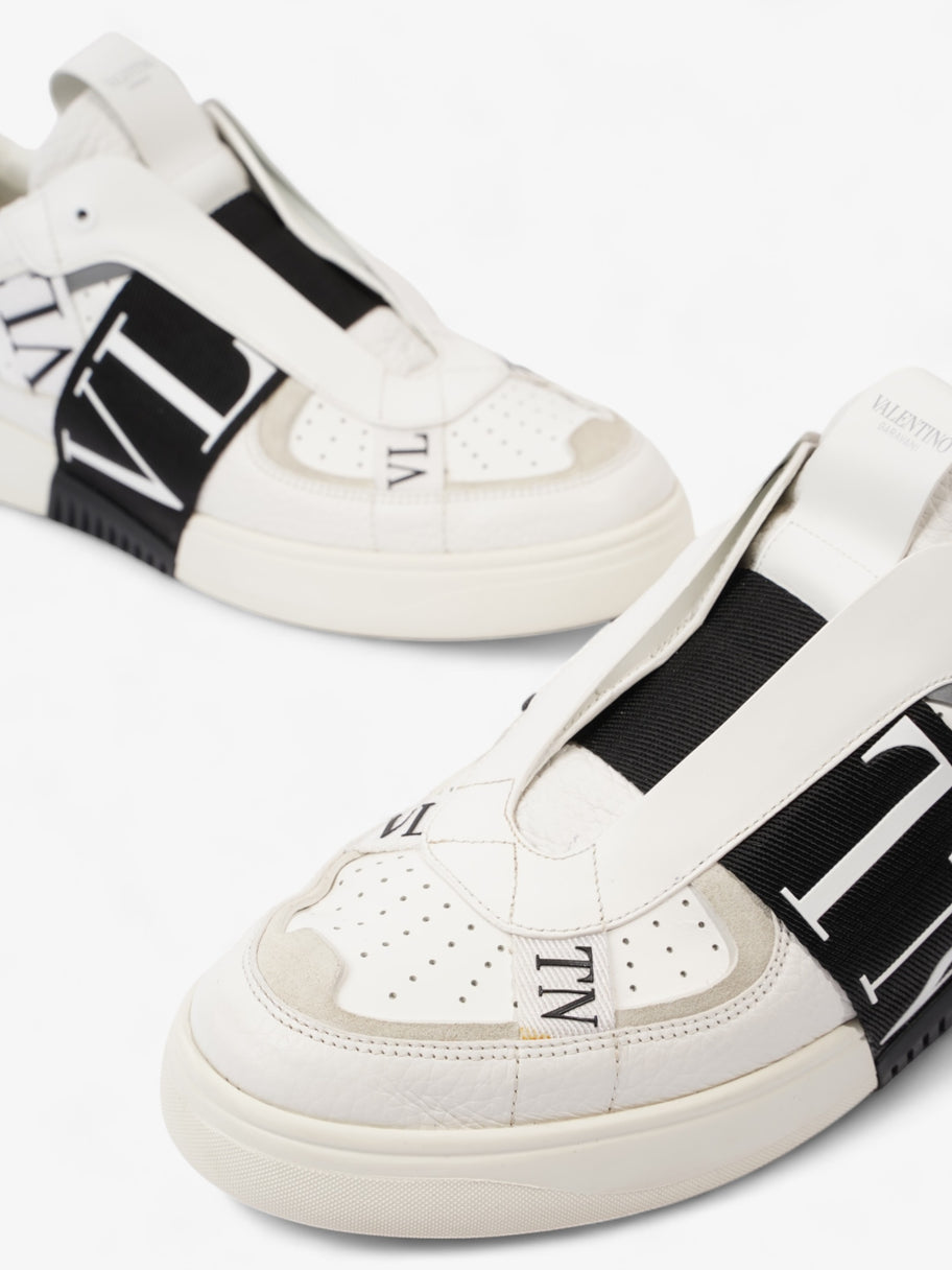 Valentino VL7N Slip On  White / Black Leather EU 46 UK 12 Image 10