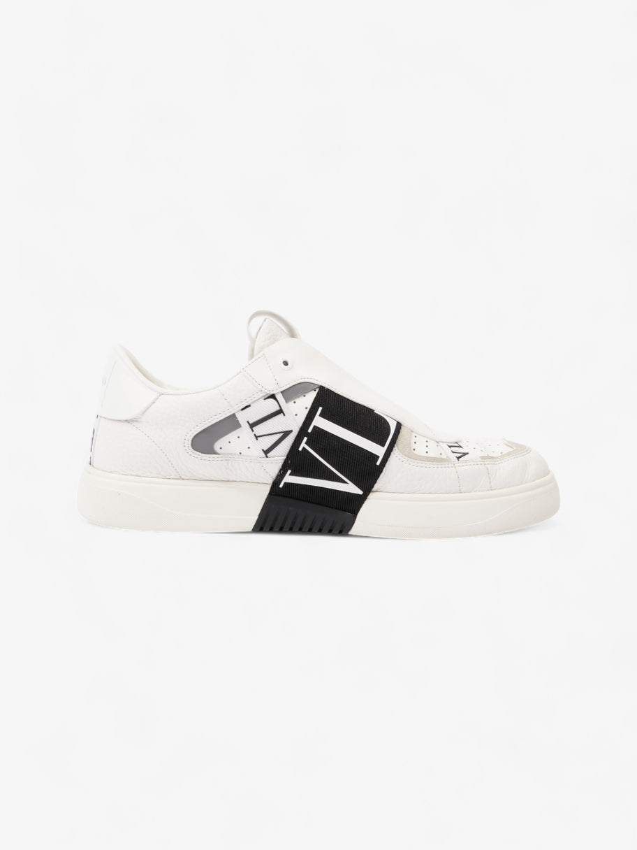 Valentino VL7N Slip On  White / Black Leather EU 46 UK 12 Image 4