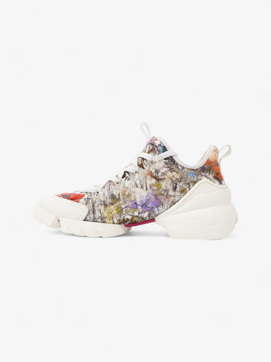 Christian Dior D-Connect White / Multicoloured Neoprene EU 38 UK 5 Image 3