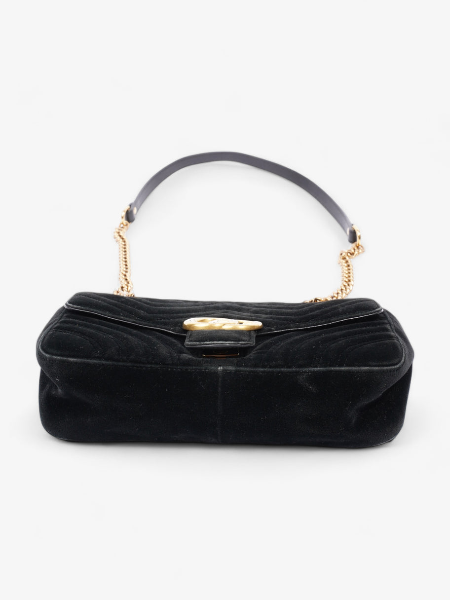 Gucci GG Marmont Black Velvet Small Image 6