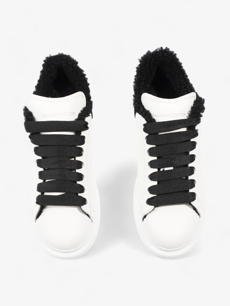 Alexander McQueen Oversized Sneakers White / Black Leather EU 38 UK 5 Image 8