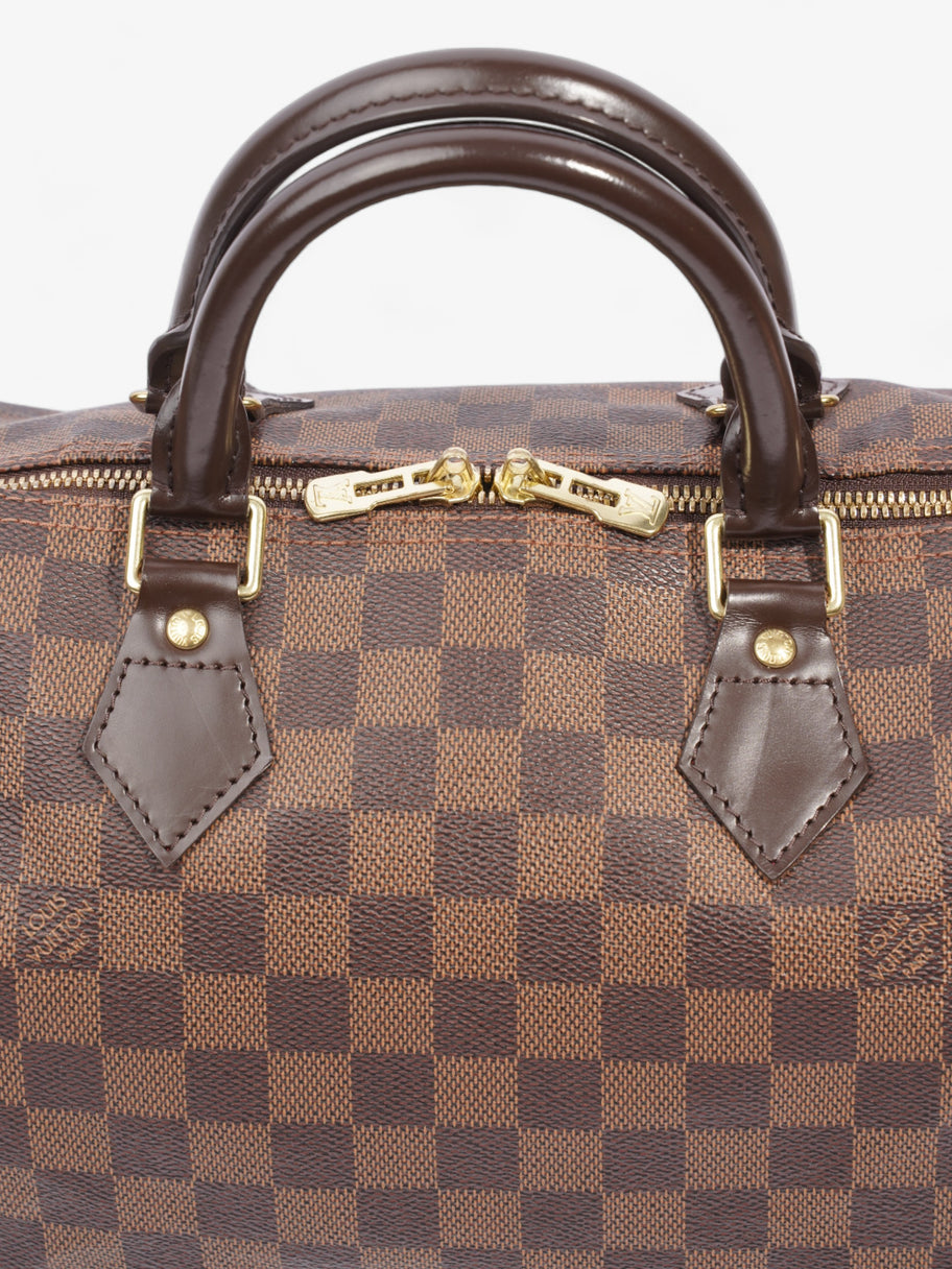 Speedy Bandoulière  30 Damier Ebene Coated Canvas Image 3