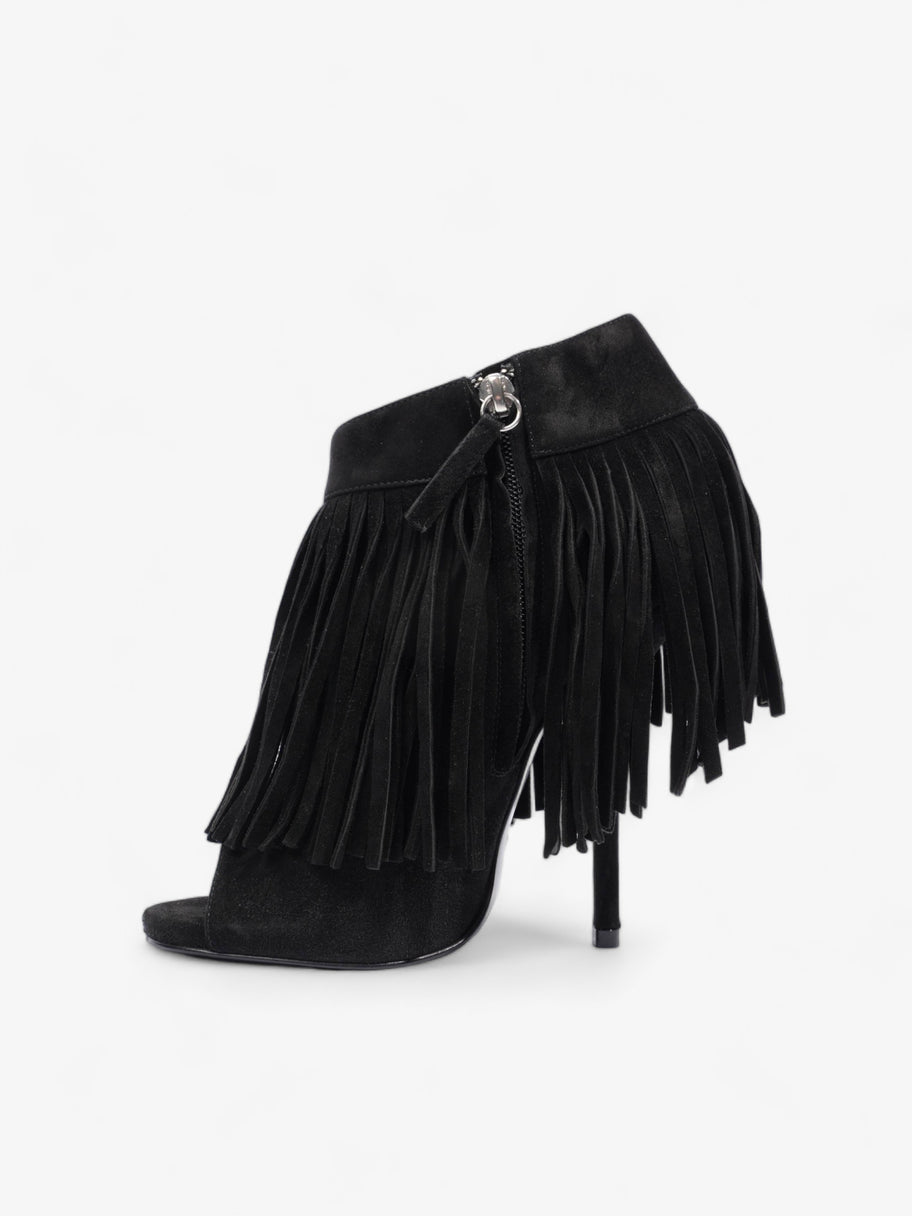 Giuseppe Zanotti Ankle Boots Black Suede EU 37 UK 4 Image 3