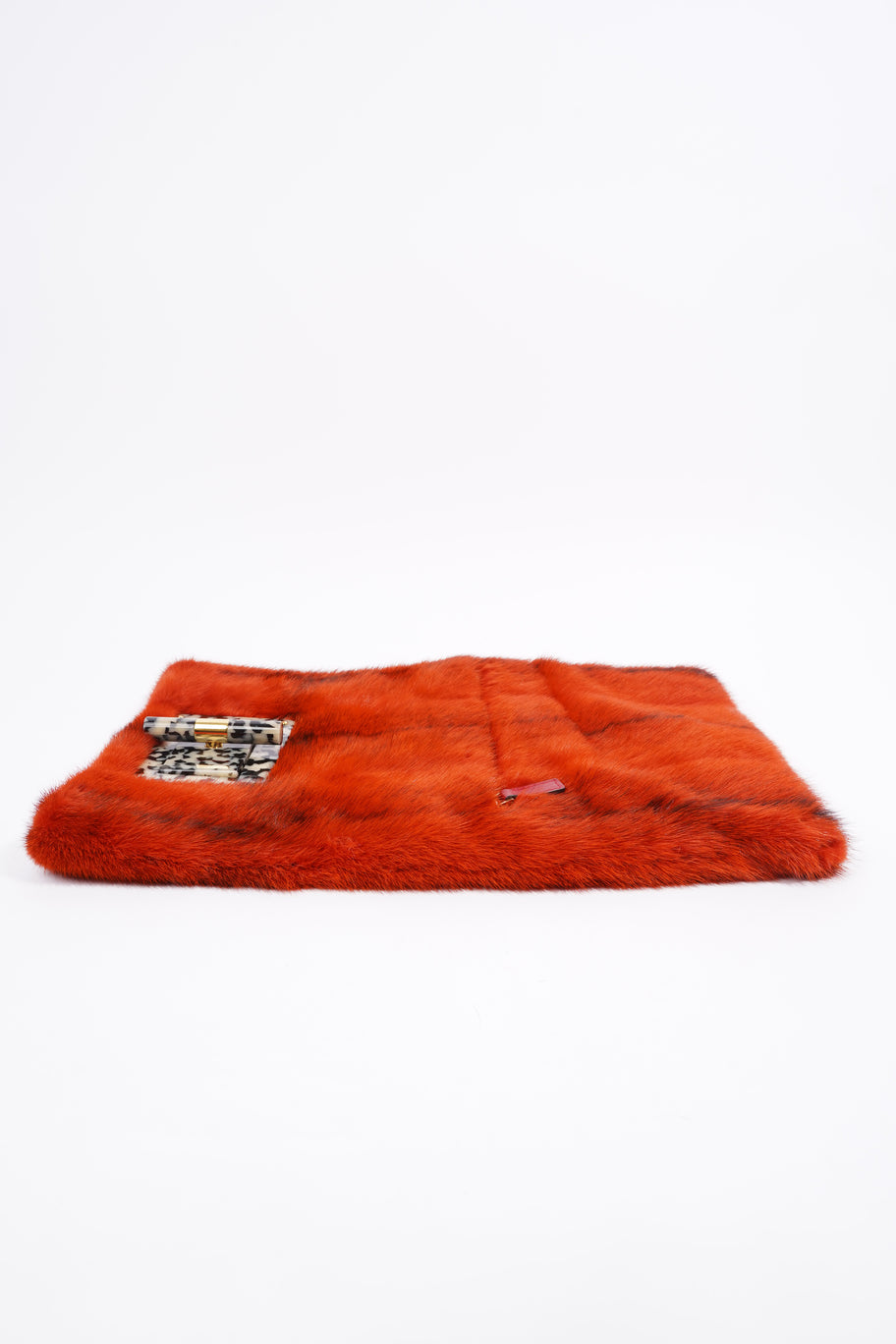 Tom Ford Clutch Red Mink Image 2