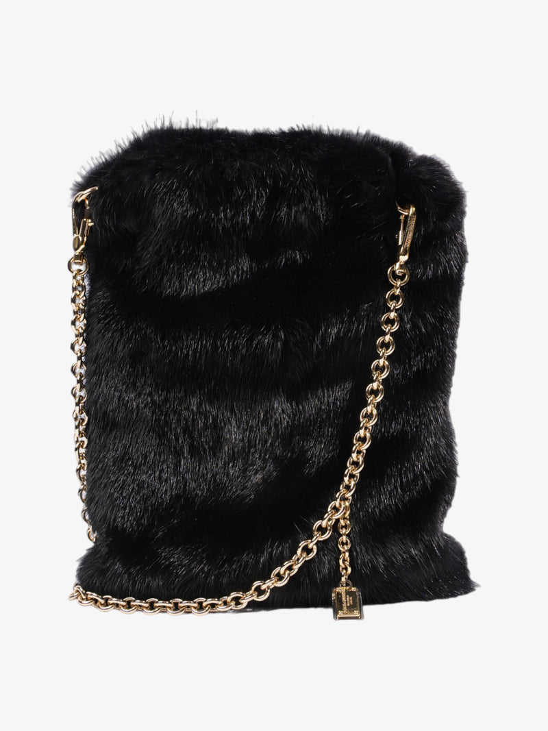  Dolce and Gabbana Bucket Bag Black Mink