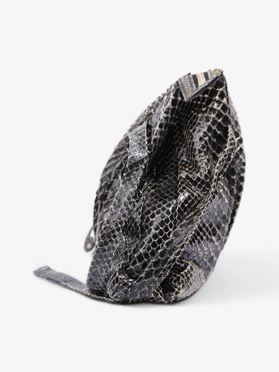 Gucci Hysteria Clutch Bag Black Python Image 3