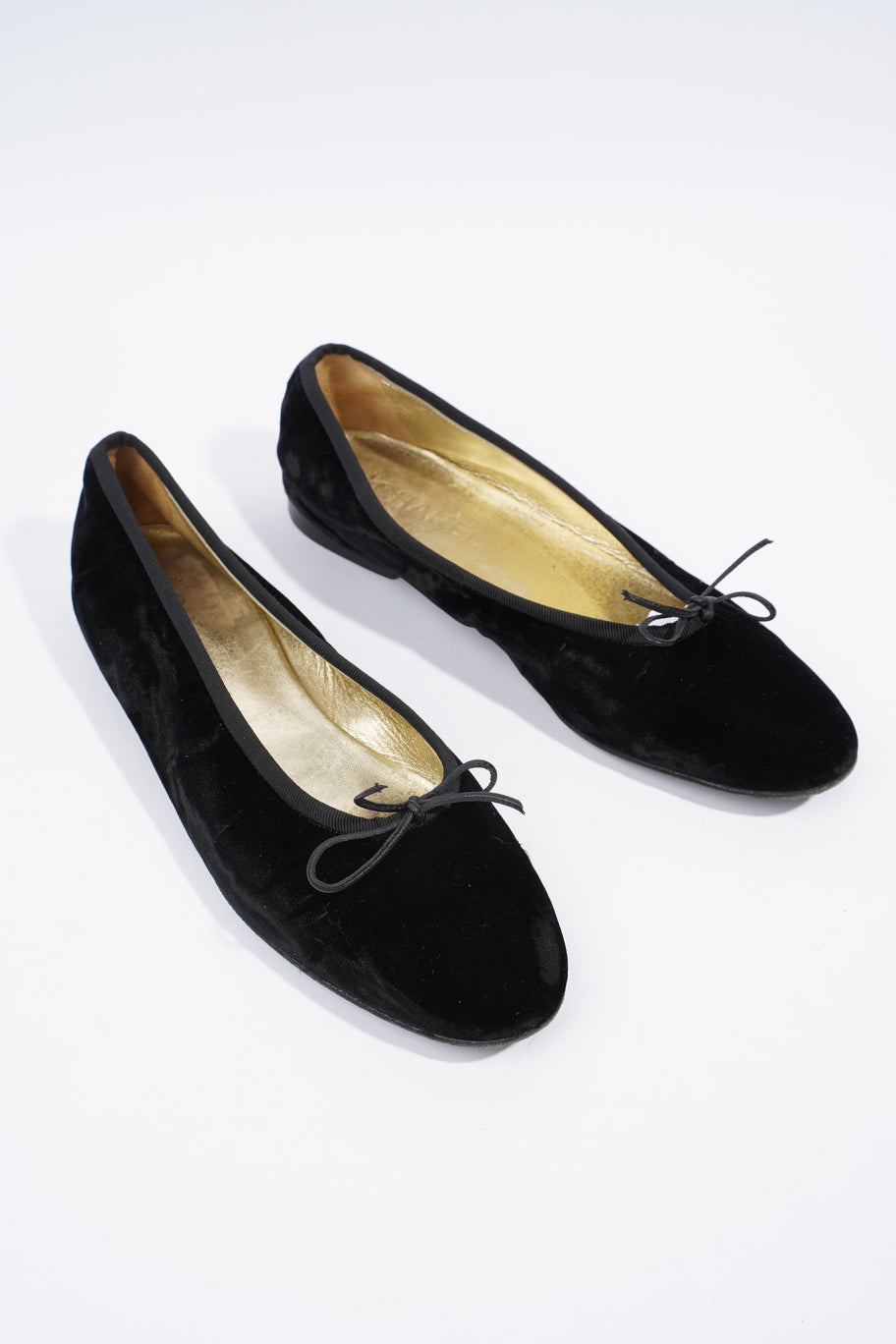 Ballet Flat Black Velvet EU 42 UK 9 Image 2