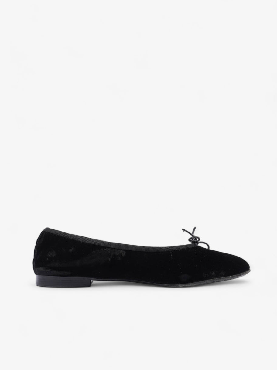 Ballet Flat Black Velvet EU 42 UK 9 Image 4