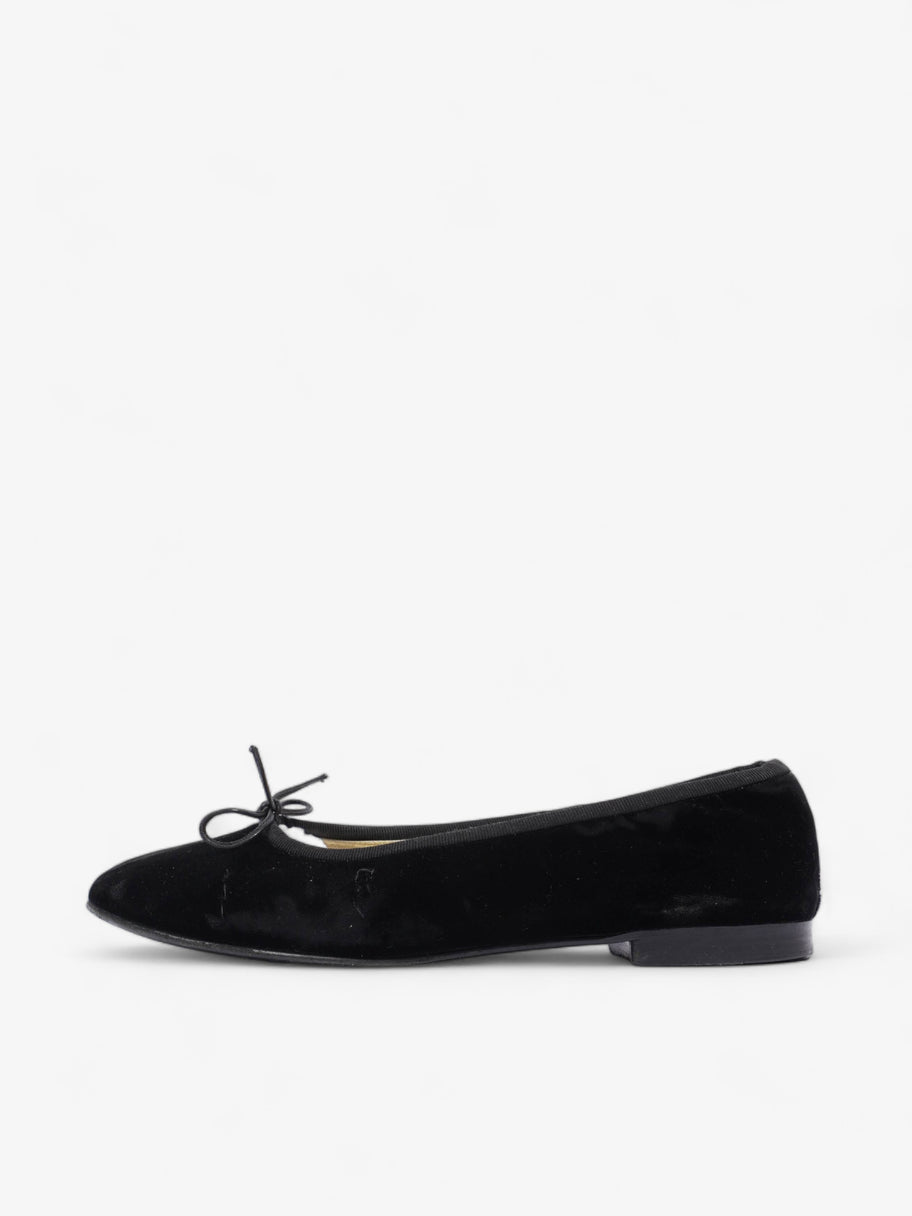 Ballet Flat Black Velvet EU 42 UK 9 Image 5