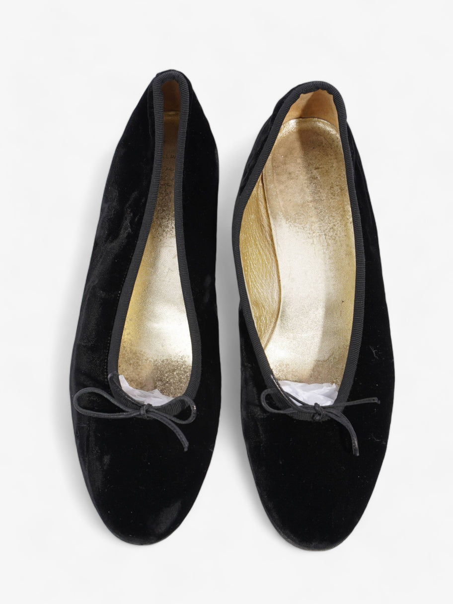 Ballet Flat Black Velvet EU 42 UK 9 Image 8