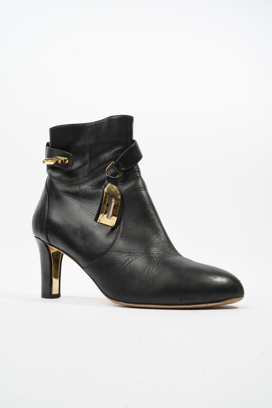 Ankle Boot Black Leather EU 41.5 UK 8.5 Image 10