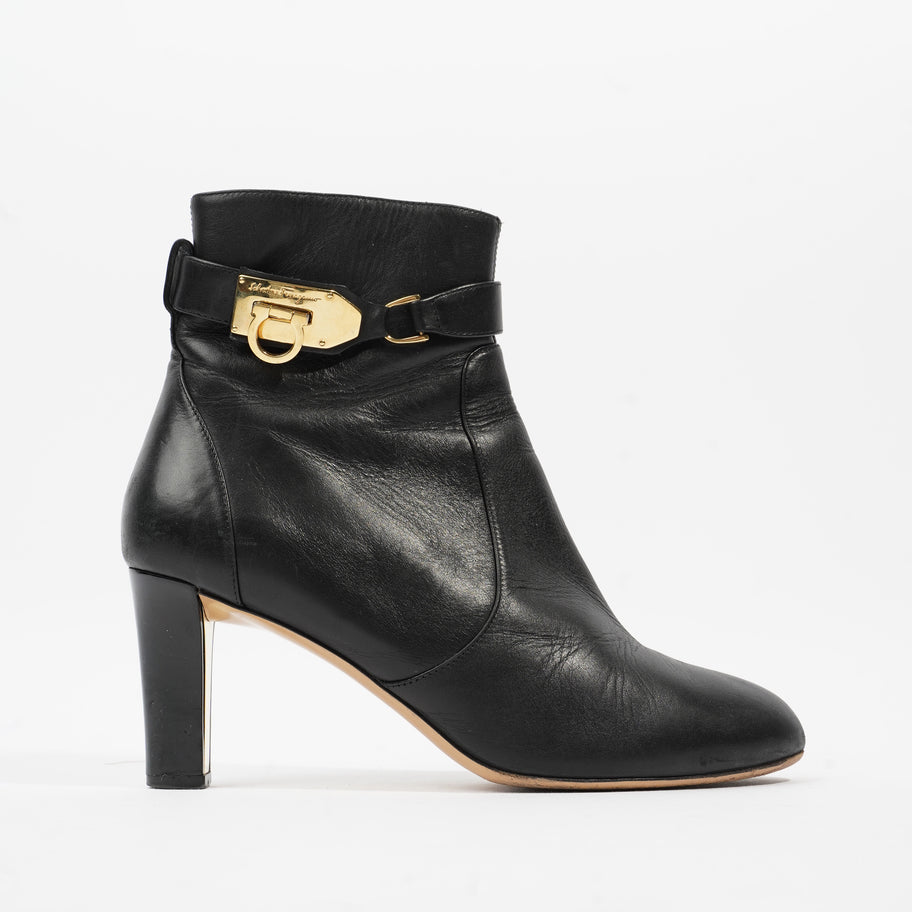 Ankle Boot Black Leather EU 41.5 UK 8.5 Image 1