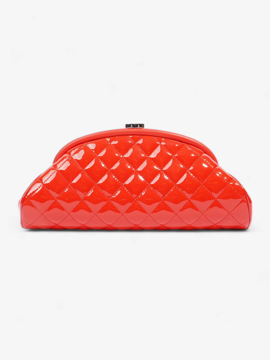 Chanel Timeless Clutch Red Patent Leather Image 1