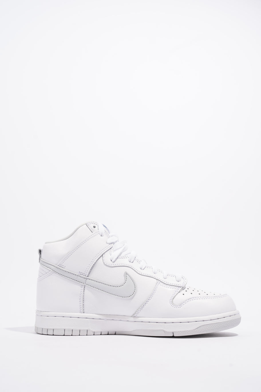 Nike Dunk Hi Sp White / Pure Platinum Leather EU 42.5 UK 8 Image 4