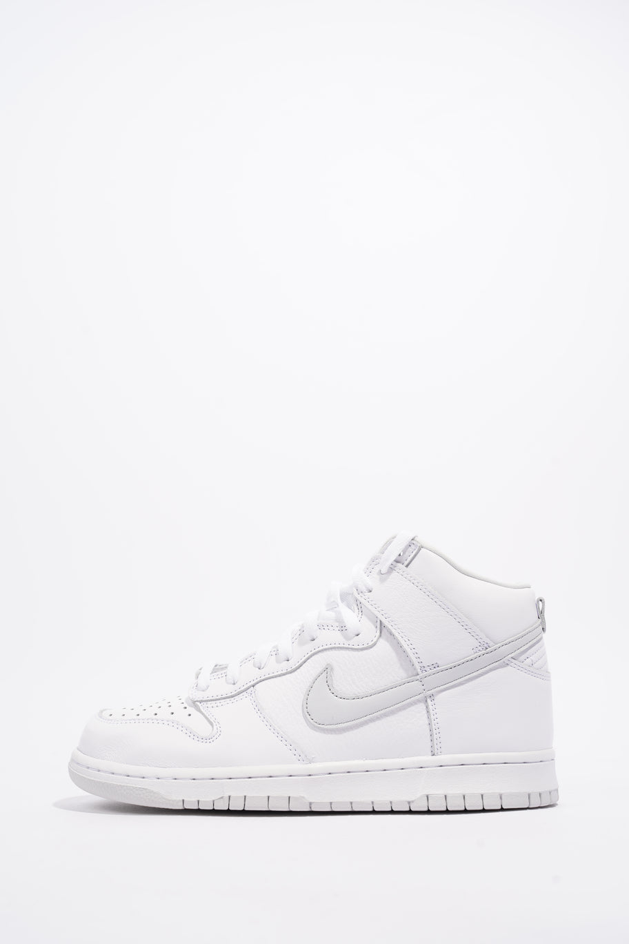 Nike Dunk Hi Sp White / Pure Platinum Leather EU 42.5 UK 8 Image 5