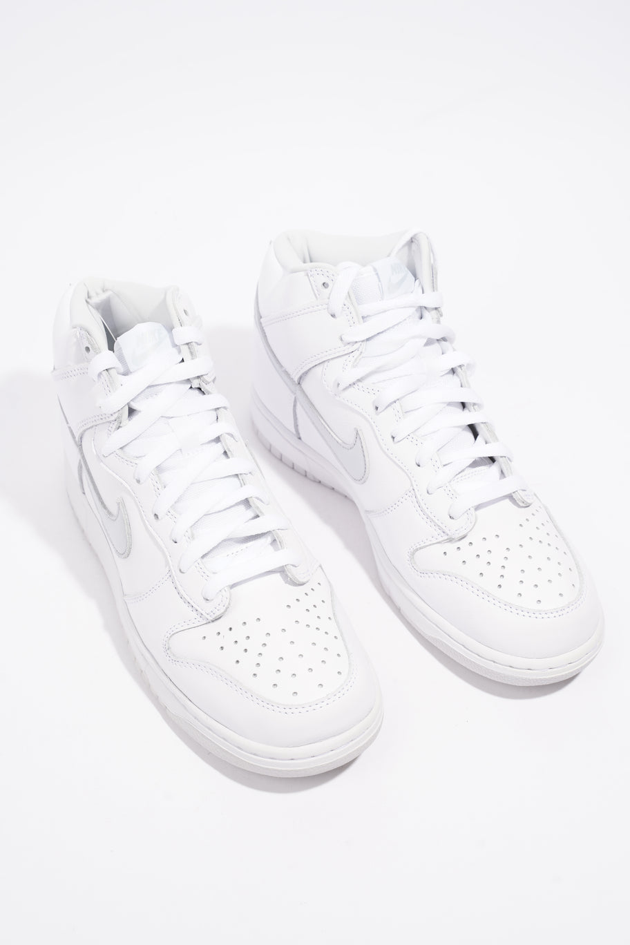 Nike Dunk Hi Sp White / Pure Platinum Leather EU 42.5 UK 8 Image 8