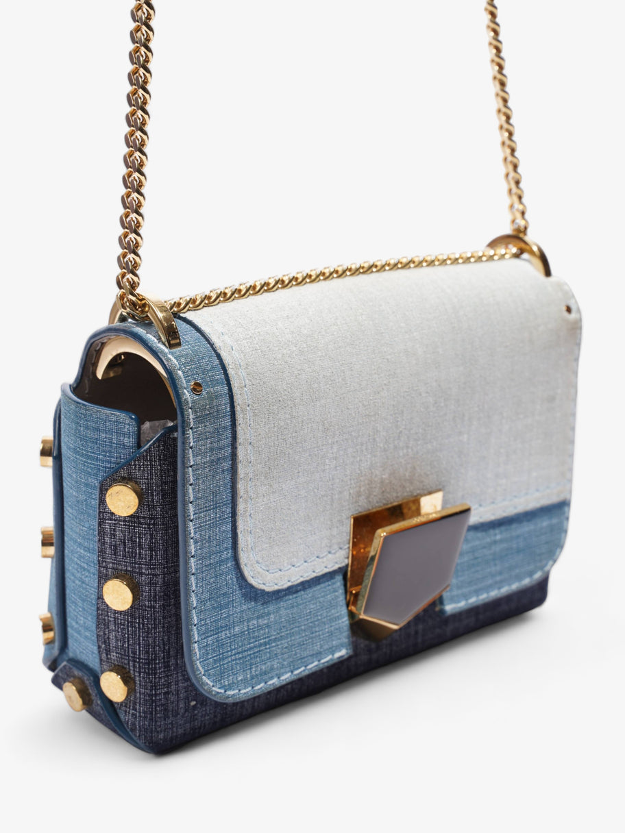 Lockett Petite Patchwork Bag Blue Denim Image 12