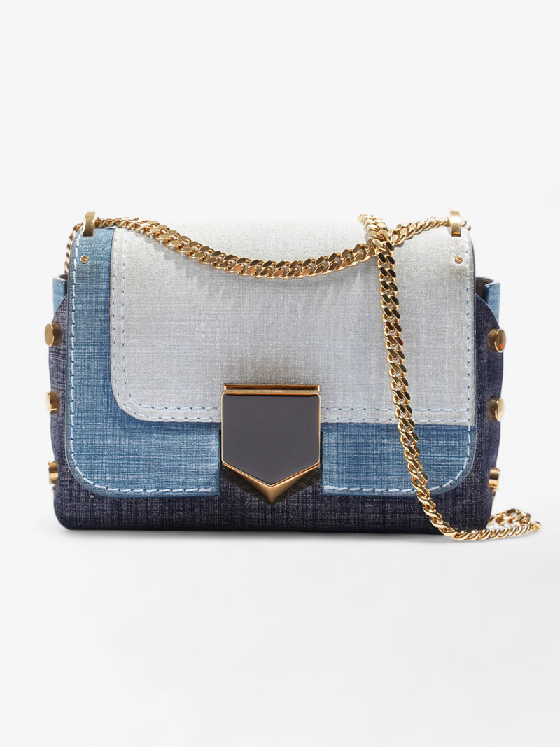  Lockett Petite Patchwork Bag Blue Denim