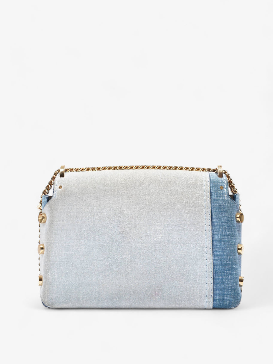 Lockett Petite Patchwork Bag Blue Denim Image 4