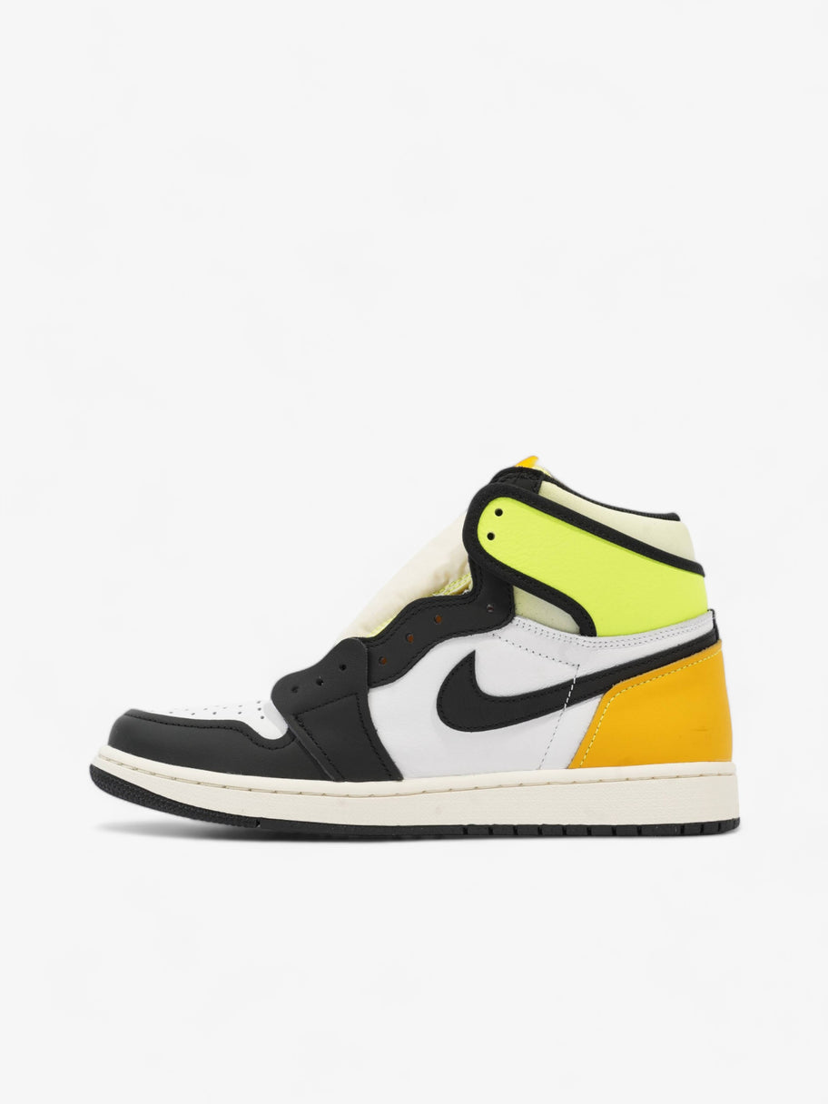 Jordan 1 Hi White / Black / Volt Leather EU 42.5 UK 8 Image 4