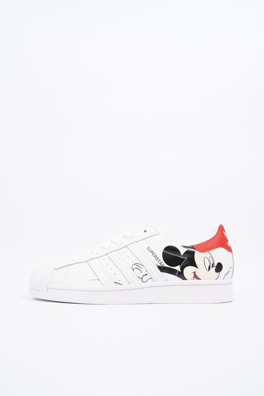 Adidas Adidas Superstar Mickey Mouse White White Leather EU 42 UK 8 Image 5