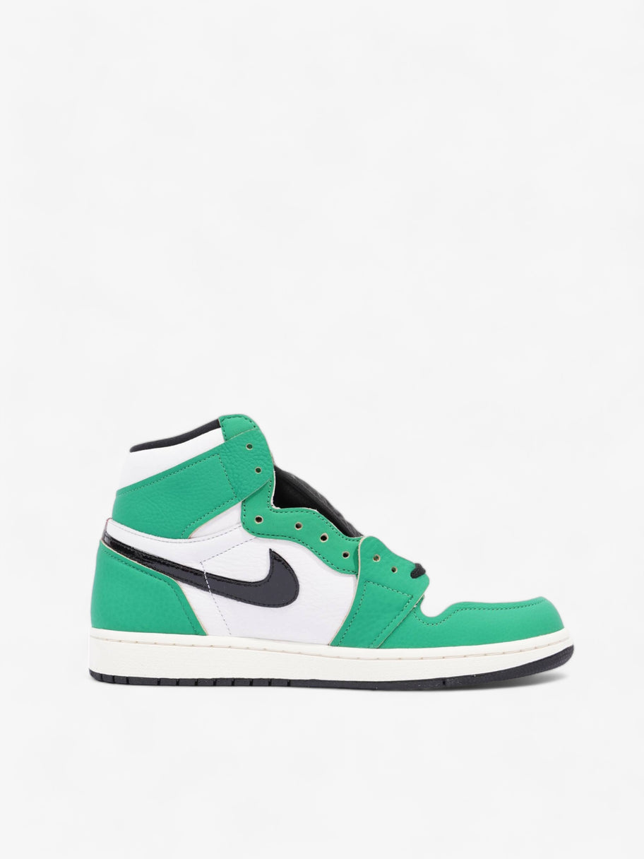 Nike W Air Jordan 1 High OG Lucky Green / Black / White Leather EU 43 UK 8.5 Image 4