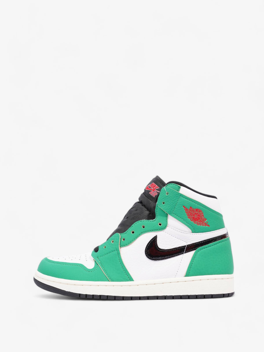 Nike W Air Jordan 1 High OG Lucky Green / Black / White Leather EU 43 UK 8.5 Image 5