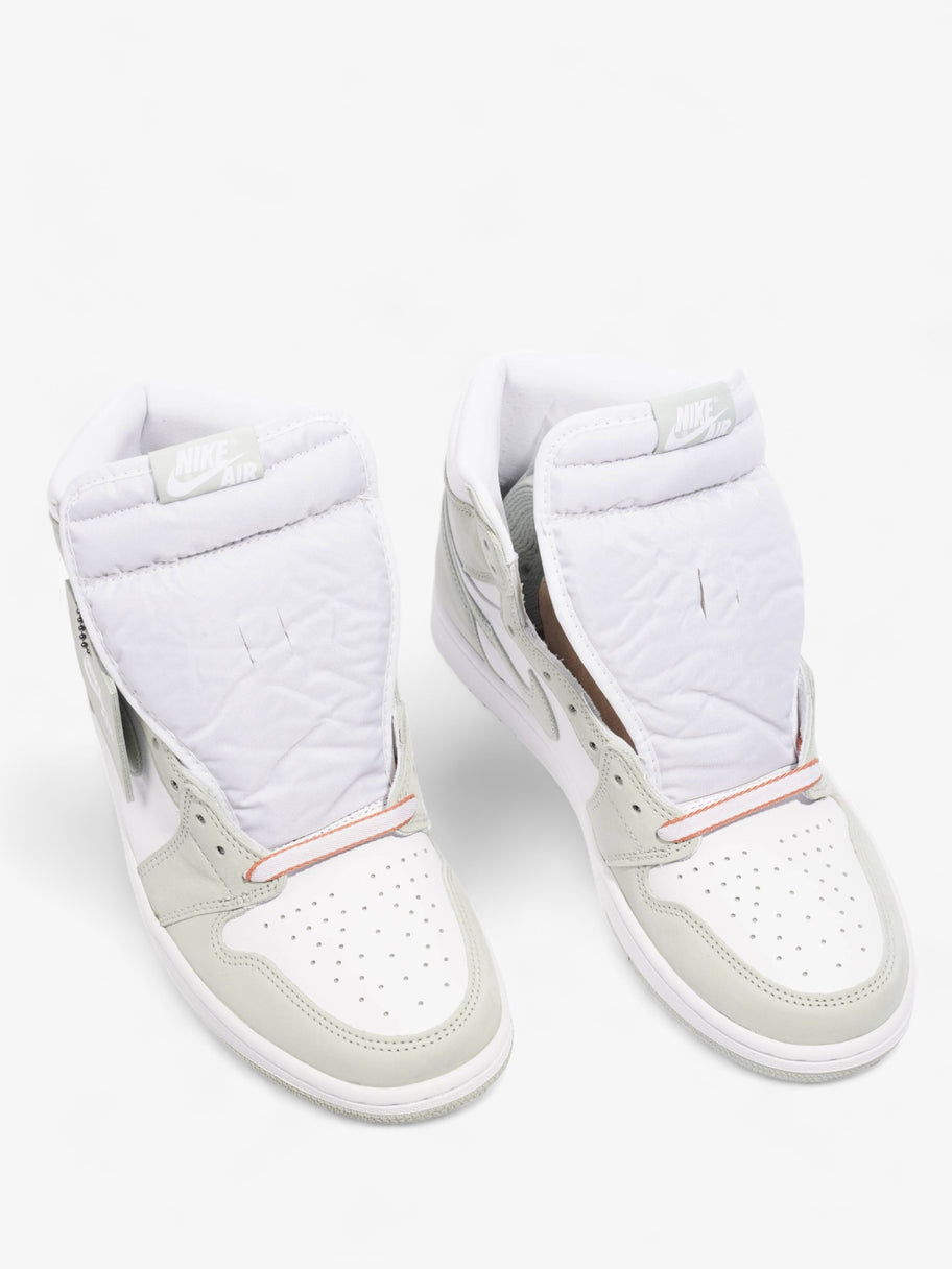 W Air Jordan 1 Hi Seafoam / White Leather EU 42.5 UK 8 Image 8