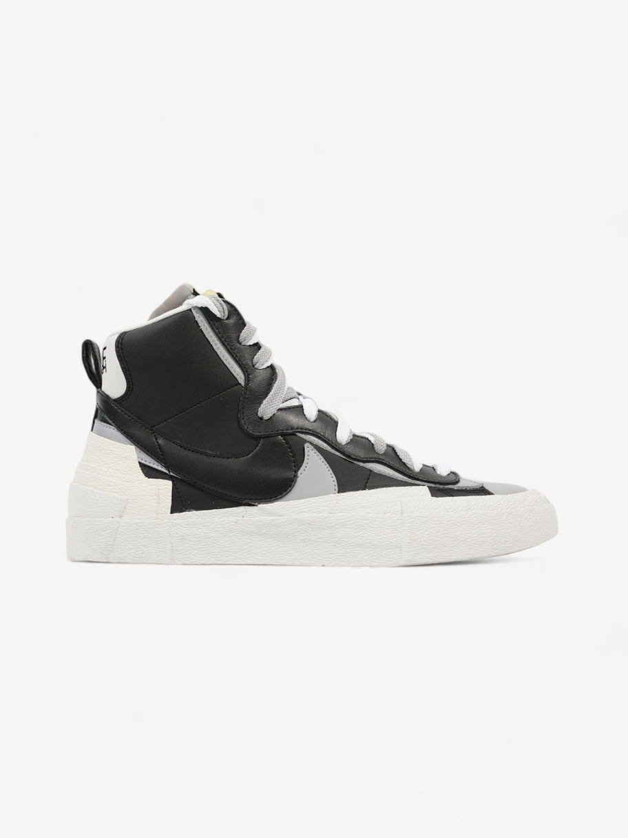 Blazer Mid Sacai Black Grey Black / Wolf Grey / White Leather EU 42.5 UK 8 Image 1