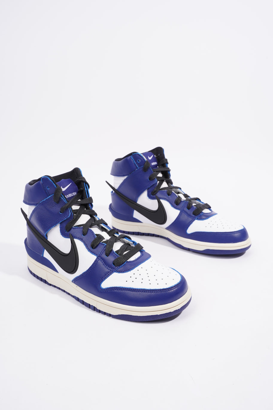 Nike x Ambush Dunk Hi Deep Royal Blue / Black / White Leather EU 42.5 UK 8 Image 3