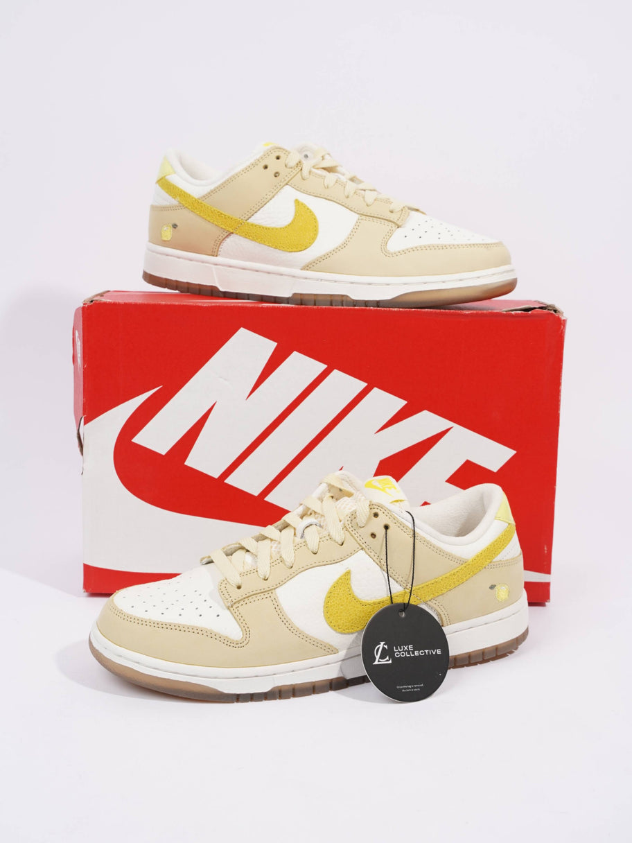 W Nike Dunk Low Lemon Drop Lemon Drop / Opti Yellow / Sail Leather EU 42.5 UK 8 Image 13