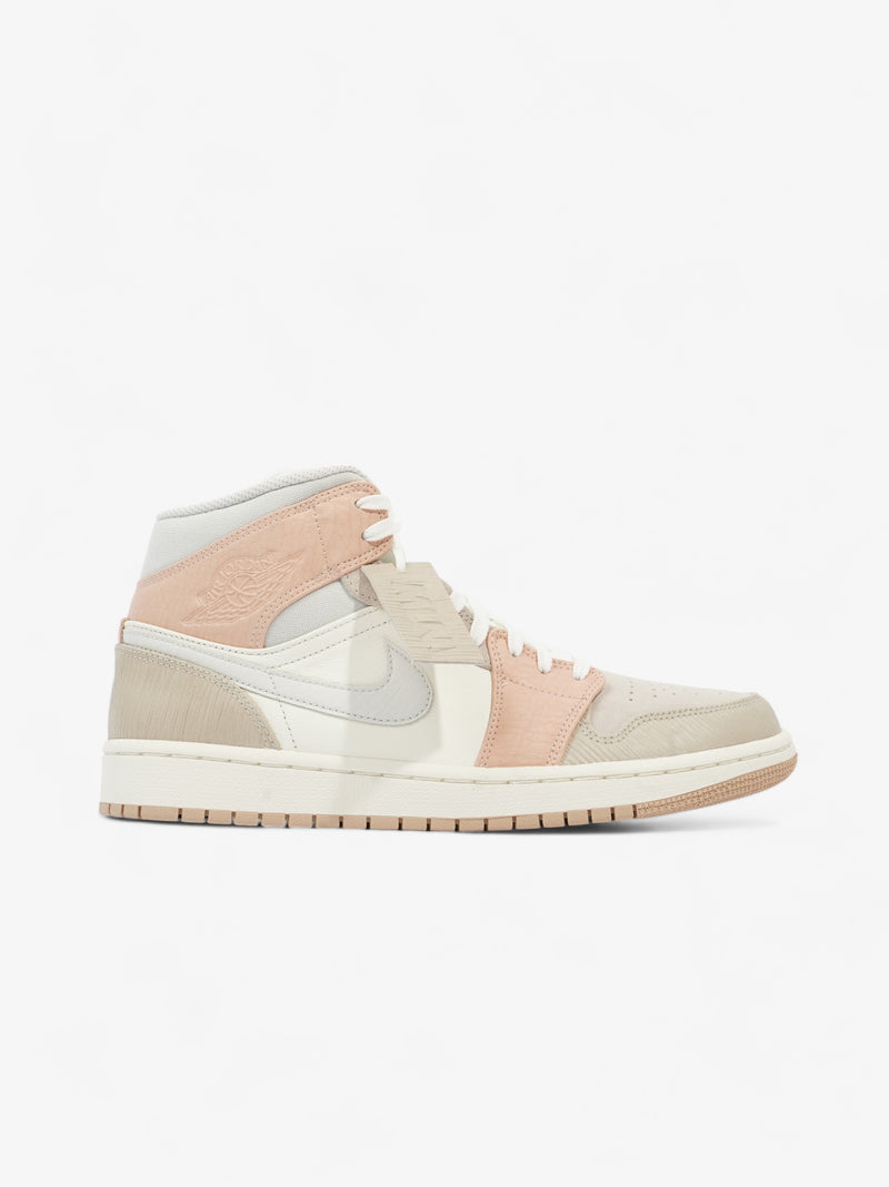  Nike Jordan 1 Mid Milan Sail / Light Bone Leather EU 43 UK 8.5