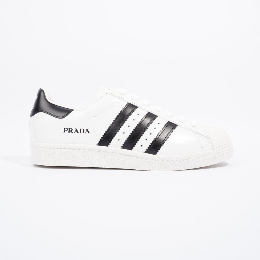 Adidas x Prada Superstar White / Black Leather EU 42.5 UK 8.5 Image 1