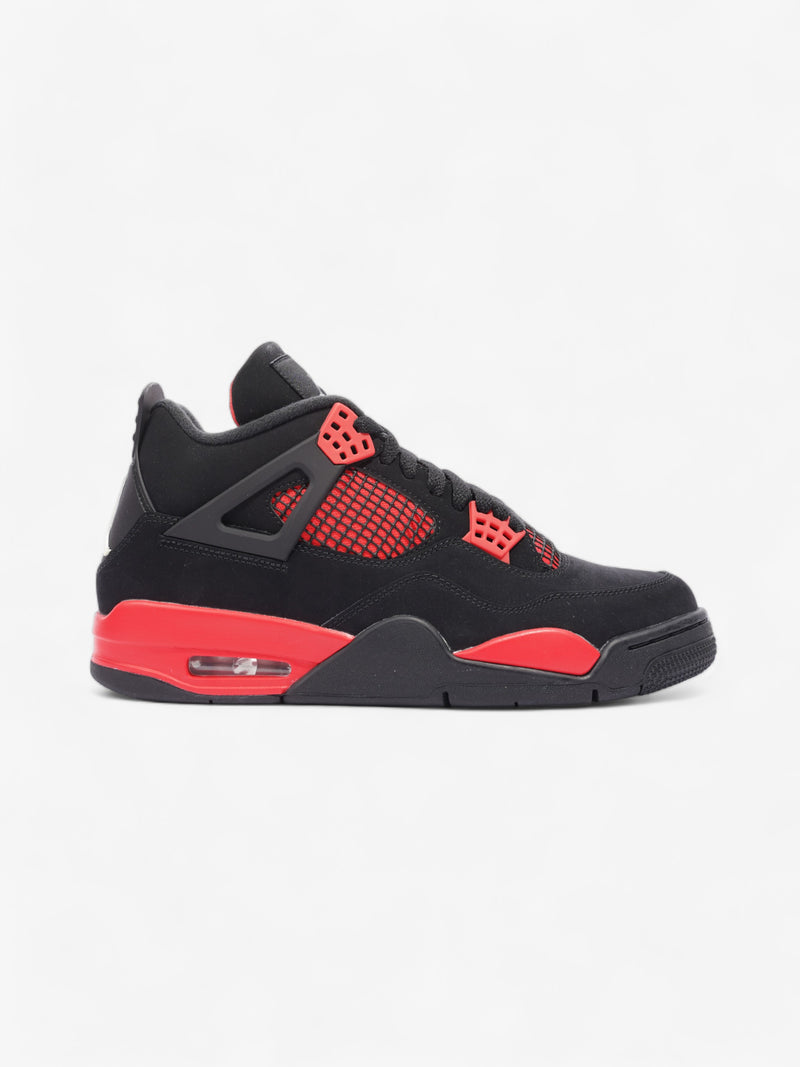  Jordan 4 Retro Red Thunder Black / Red Suede EU 42.5 UK 8