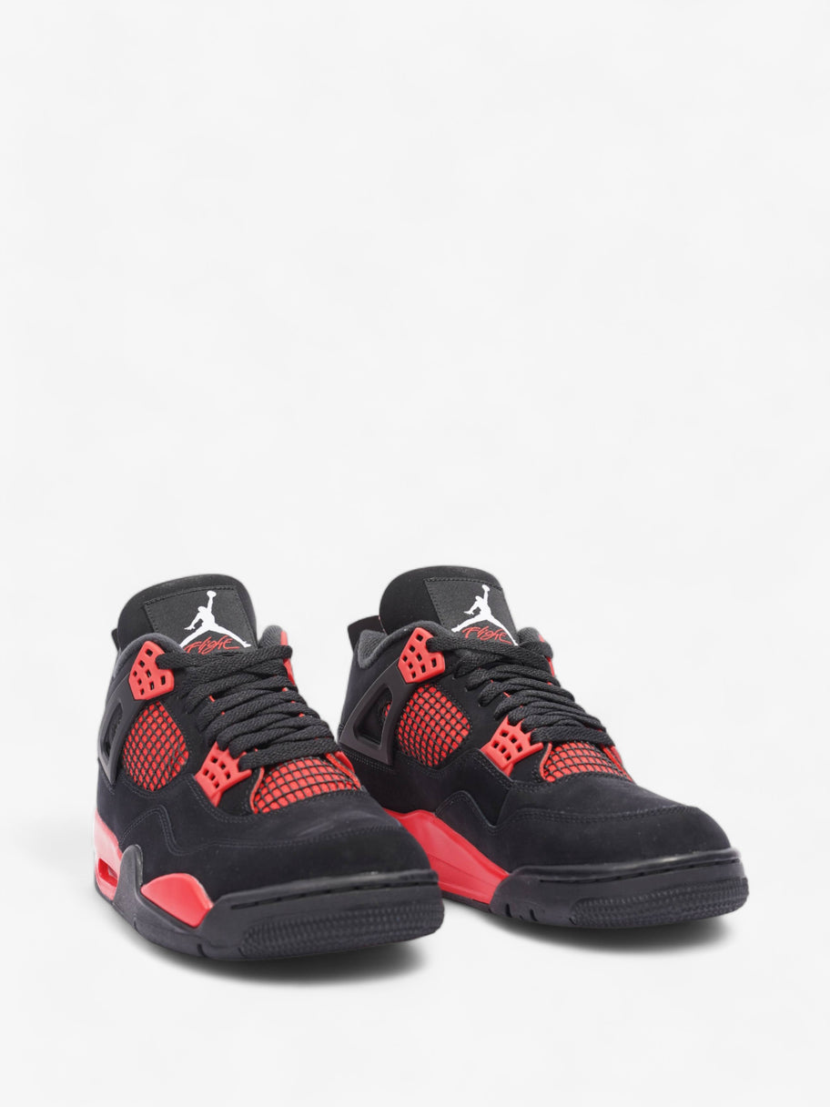 Jordan 4 Retro Red Thunder Black / Red Suede EU 42.5 UK 8 Image 2