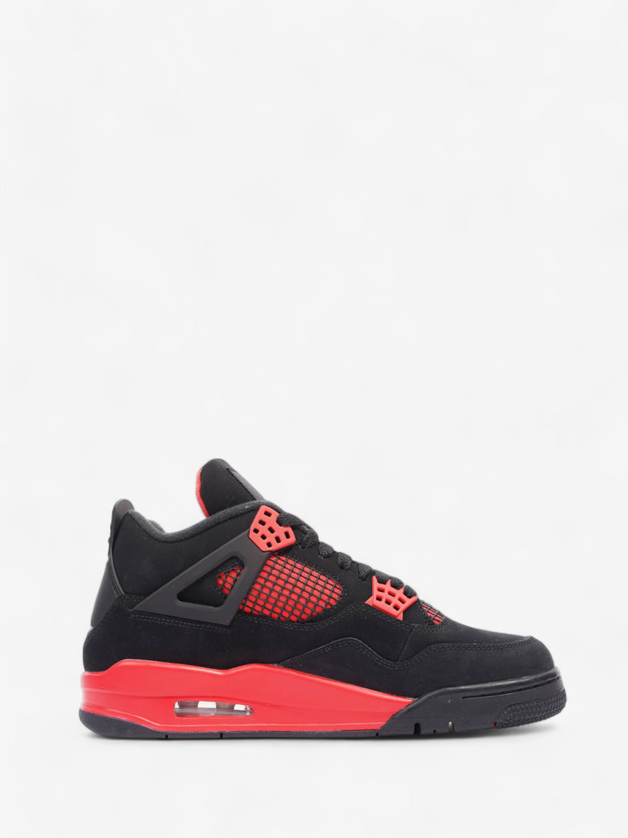 Jordan 4 Retro Red Thunder Black / Red Suede EU 42.5 UK 8 Image 4