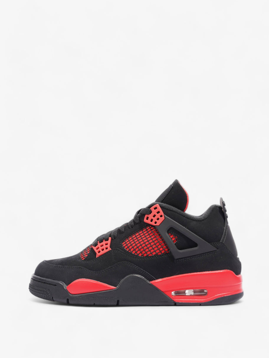 Jordan 4 Retro Red Thunder Black / Red Suede EU 42.5 UK 8 Image 5