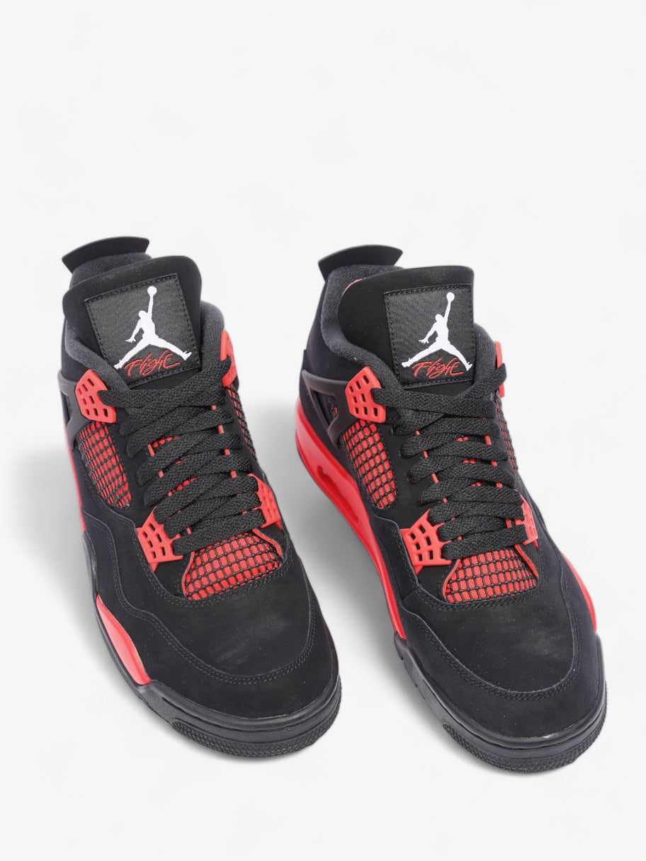 Jordan 4 Retro Red Thunder Black / Red Suede EU 42.5 UK 8 Image 8