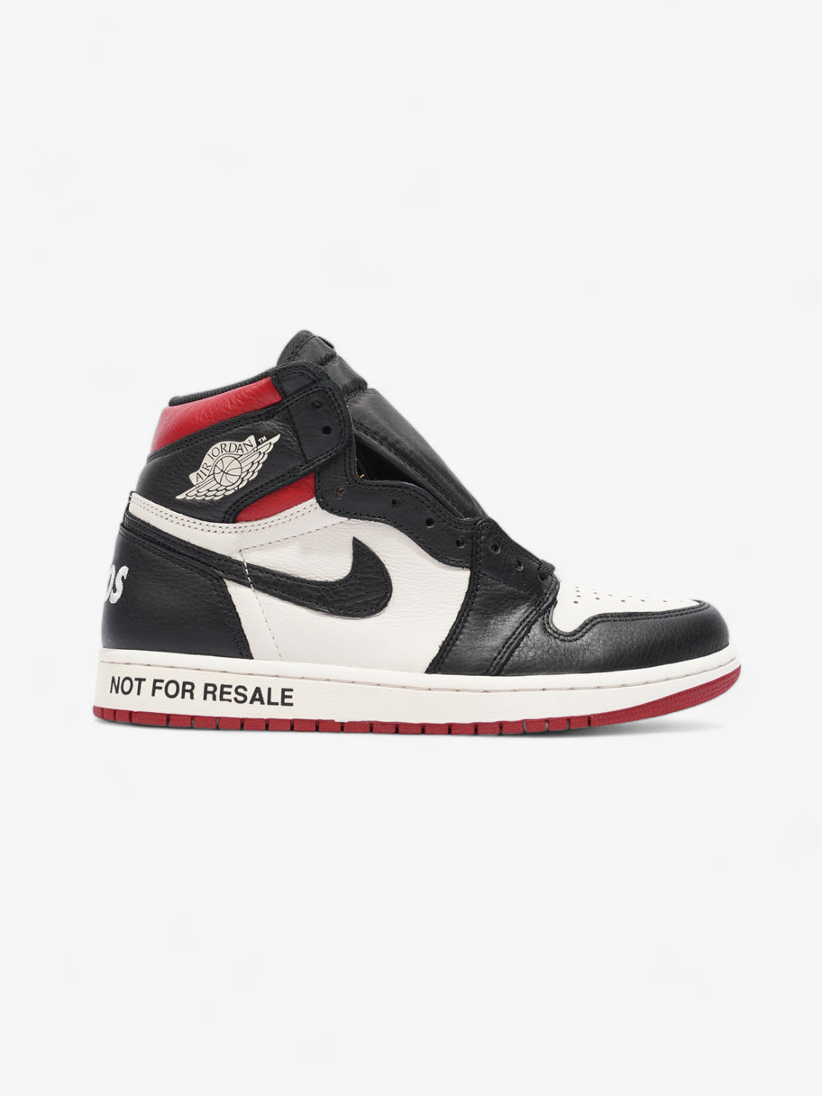 Nike Jordan 1 Retro Hi Not For Resell Sail / Black / Varsity Red Leather EU 43 UK 8.5 Image 1