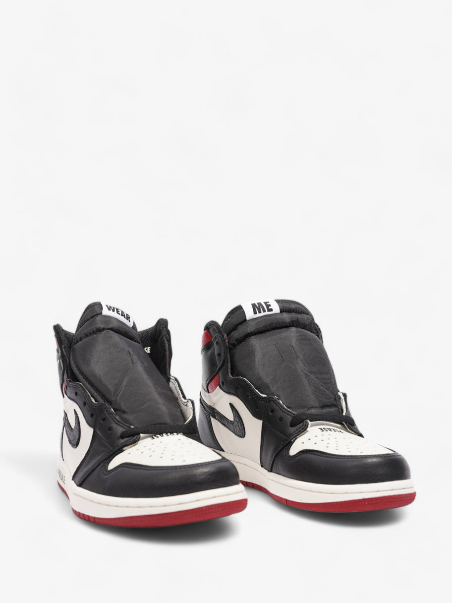 Nike Jordan 1 Retro Hi Not For Resell Sail / Black / Varsity Red Leather EU 43 UK 8.5 Image 2