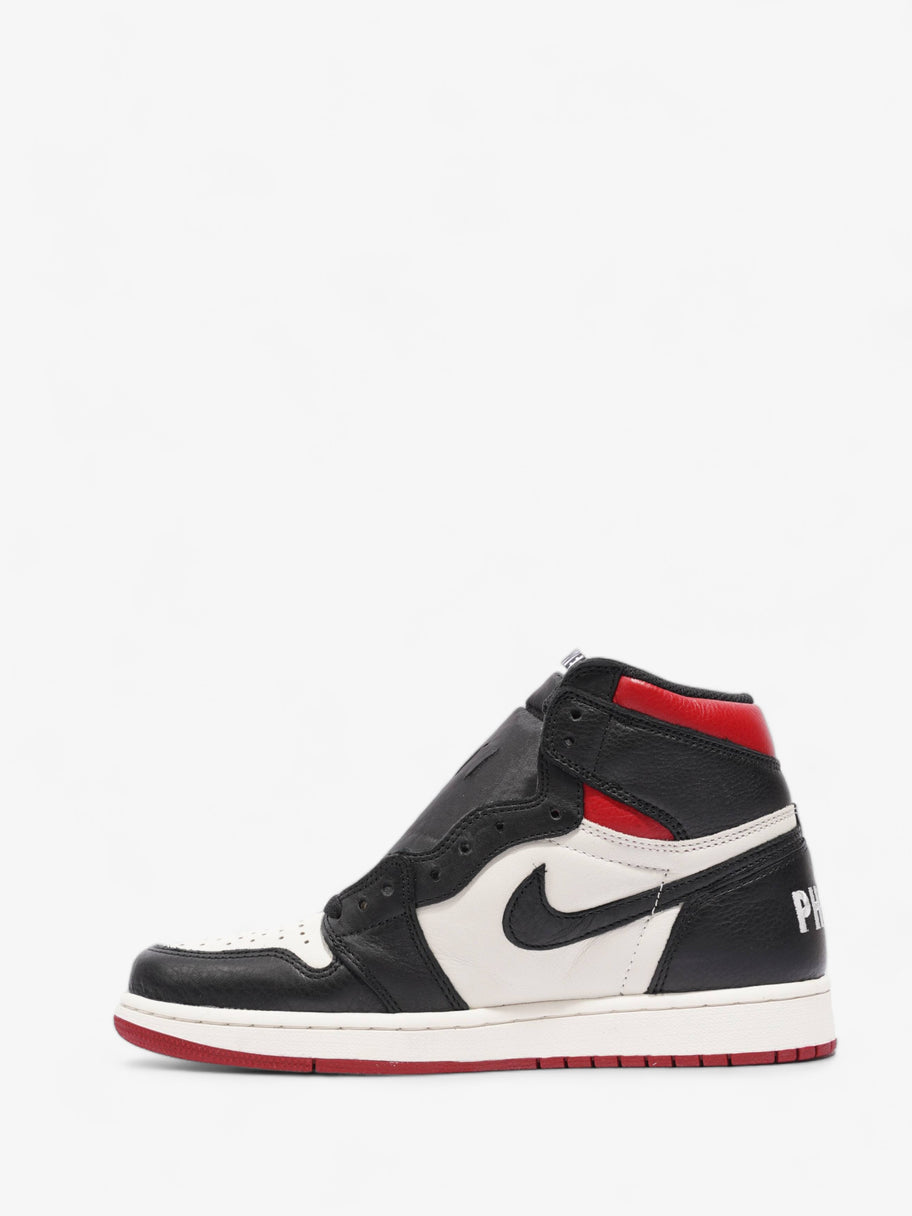 Nike Jordan 1 Retro Hi Not For Resell Sail / Black / Varsity Red Leather EU 43 UK 8.5 Image 3